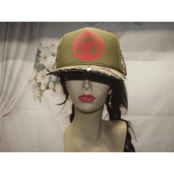 New Belgium Brewing Company Hat Vintage 90's Camo RARE Style by Otto Unisex NEW - Picture 2 of 5